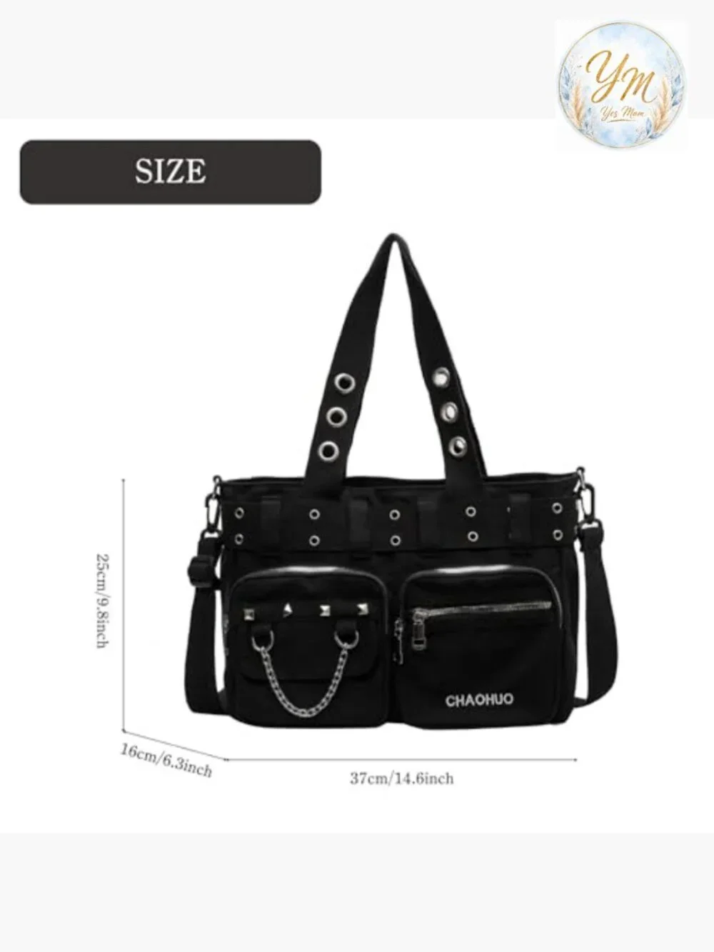 Steampunk Gothic Messenger Bag Canvas Shoulder Crossbody Bag Unisex